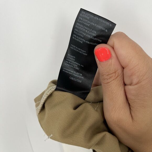 BDG Urban Outfitters NWT Khaki Low Rise Bootcut Cargo Pants Size 6 - Picture 9 of 10